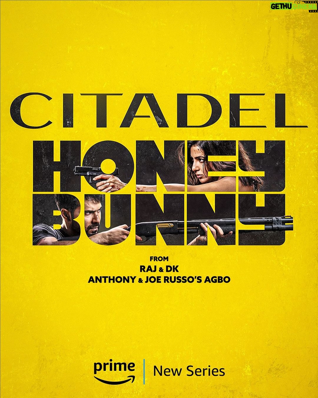 Joe Russo Instagram - 🍯🐰 Starring @varundvn and @samantharuthprabhuoffl, Citadel: Honey Bunny is coming to @PrimeVideo from @rajanddk, @therussobrothers, and @agbofilms. #CitadelHoneyBunny