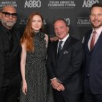 Joe Russo Instagram - Such a wonderful evening honoring Louis D’Esposito with the inaugural Renaissance Award. Had a mini Marvel reunion celebrating one of our favorite Italians. Saluti! #RussoBrothersItalianAmericanFilmmakerForum