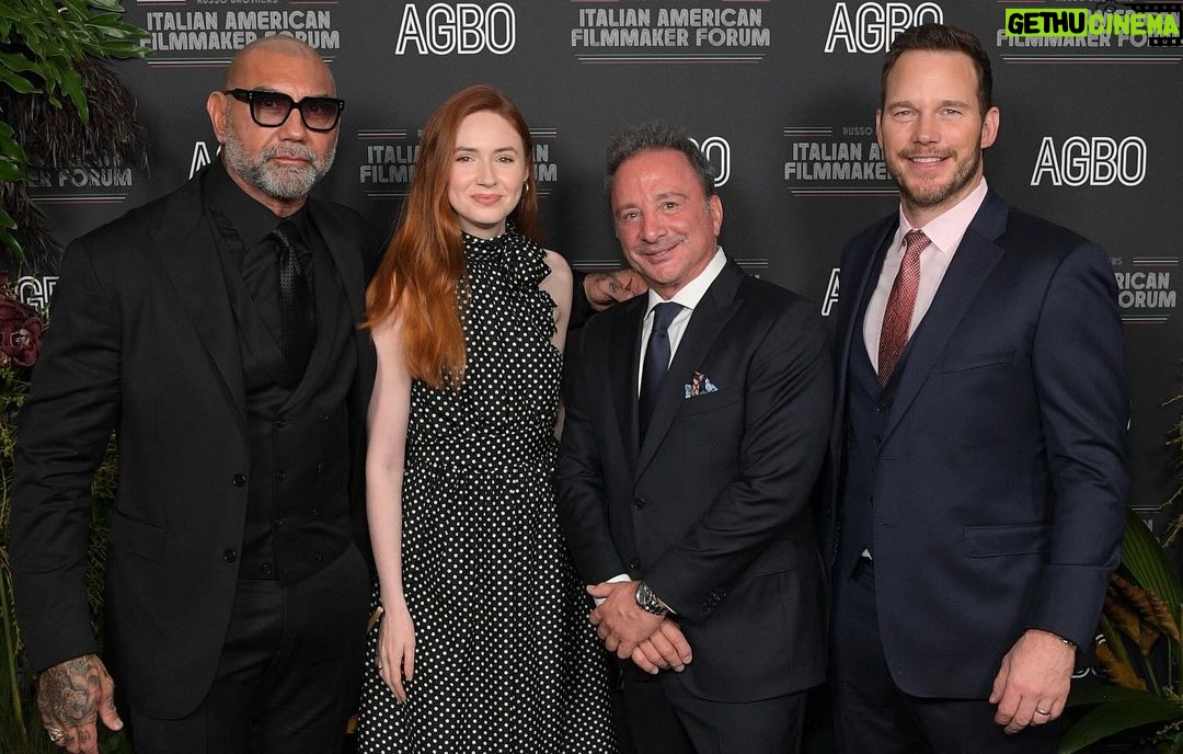 Joe Russo Instagram - Such a wonderful evening honoring Louis D’Esposito with the inaugural Renaissance Award. Had a mini Marvel reunion celebrating one of our favorite Italians. Saluti! #RussoBrothersItalianAmericanFilmmakerForum