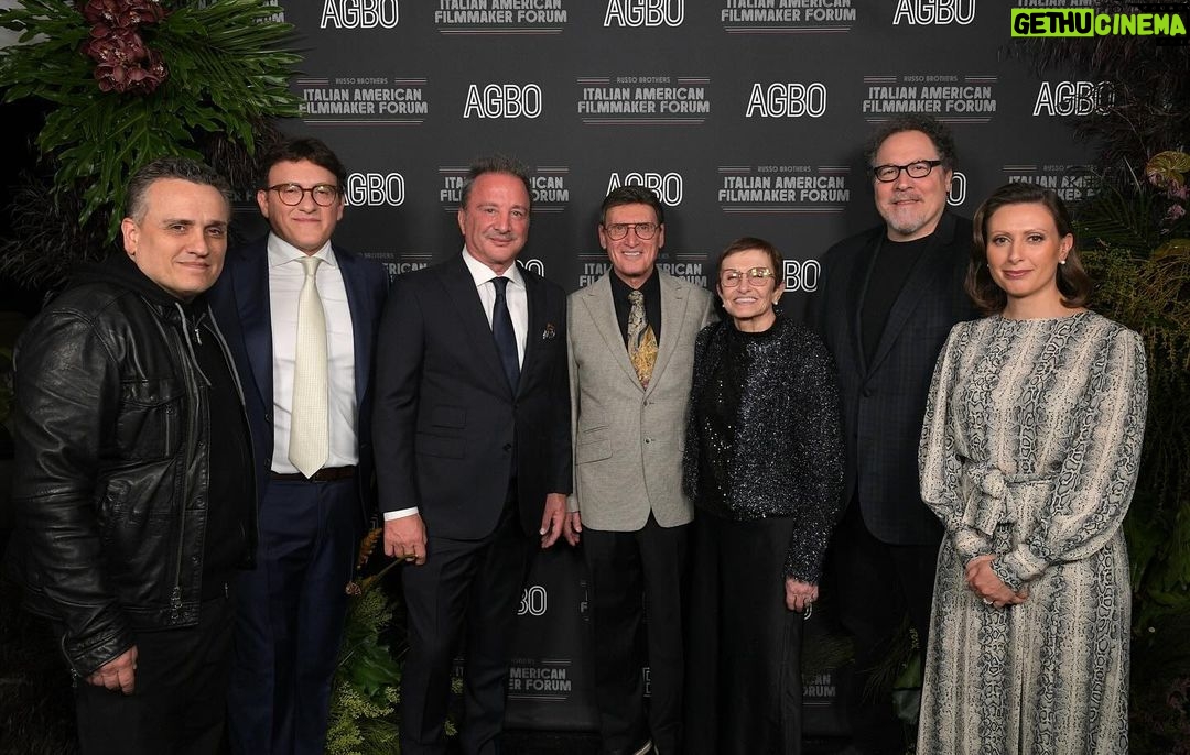Joe Russo Instagram - Such a wonderful evening honoring Louis D’Esposito with the inaugural Renaissance Award. Had a mini Marvel reunion celebrating one of our favorite Italians. Saluti! #RussoBrothersItalianAmericanFilmmakerForum