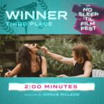 Joe Russo Instagram - A massive congratulations to all of the participants and winners of AGBO’s third annual No Sleep til Film Fest! We were incredibly impressed by the dynamic storytelling and creativity expressed by this years submissions. Special shout out to Darren Hinchy for winning first with their film TIME OF YOUR LIFE, Tanya Lialina & Teodor Klimov in 2nd for JUST A SEC, and Grace McLeod in 3rd for 2:00 MINUTES. We can’t wait for next year, but in the meantime, keep creating!