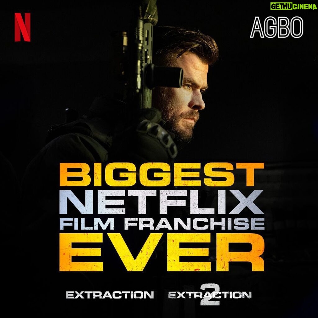Joe Russo Instagram - A GIGANTIC congratulations to @chrishemsworth, @samhargrave and the entire EXTRACTION family for becoming @netflix most popular franchise to date 👏👏
