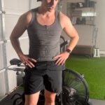 Joel Courtney Instagram - Getting back at it! #defreset