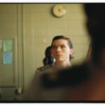 Joel Courtney Instagram - Here’s some more #bts without my sideburns. Funny story. I was asked the other day how long it took me to grow out my sideburns and I said “they were actually fake. I can’t grow facial hair to save my life.” #babyface #jesusrevolutionmovie Mobile, Alabama