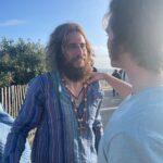 Joel Courtney Instagram - Here’s some #bts of @jesusrevolutionmovie. I hope this makes you want to go and see the movie TONIGHT!!! Or tomorrow. Or Sunday. Or ever. ❤️ Swipe and enjoy!