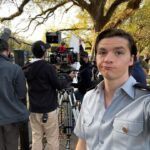 Joel Courtney Instagram - bts on #jesusrevolution. I’m catching up on sleep and content 😴📸🎬