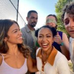 Joel Courtney Instagram - That’s a Ripitty-Wrap. Y’all have NOOOOO IDEA what’s about to come your way 😁😆🤣 #Players #Netflix #powpowpow