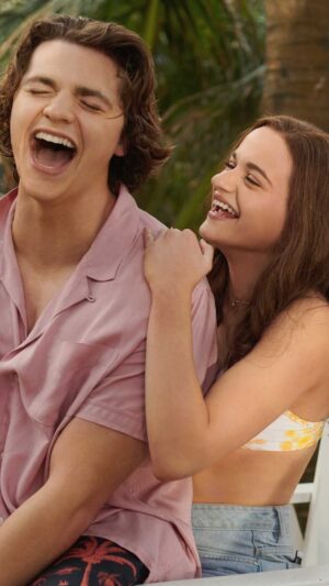 Joel Courtney Instagram - This is the 3rd and final trailer for The Kissing Booth Franchise. And I am SO excited for you all to see it. I dare you to share it with 5 people.