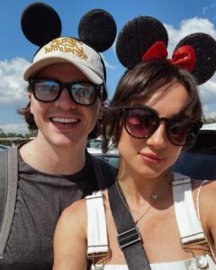 Joel Courtney Instagram - @mia_scholink is even cooler and stronger than you know. She is joyful in troubled times and a constant source of laughter for me. 2 1/2 years ago I didn’t think I could possibly be any more grateful for her and every day she shows me how wrong I was 😂😂 Honestly she’s the most genuine and beautiful woman in the world and I pinch myself sometimes to make sure I’m not dreaming. Happy belated birthday my Love ❤️❤️ Walt Disney World
