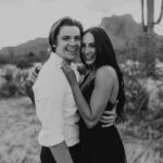 Joel Courtney Instagram - Happy Birthday my love @joel_courtney 🎉🖤 thank you for being the best husband and friend a girl could ever ask for. I feel so lucky that I get to live life daily with such a incredible person. Love you bug, let’s celebrate!