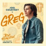 Joel Courtney Instagram - Joel Courtney is Greg Laurie! Greg has had a difficult childhood and is searching for a place to finally belong. Will he find it in the community that’s blossoming in Southern California? Find out in JESUS REVOLUTION—in theaters February 24! #JesusRevolutionMovie