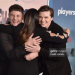 Joel Courtney Instagram - Players Premiere couldn’t have possibly gone any better!! It was so cool to get to watch the movie and hear the audience’s laughter and reactions. Hope you enjoy it as much as we did. Feb. 14th on @netflix 🎥🎬🍿 Egyptian Theatre