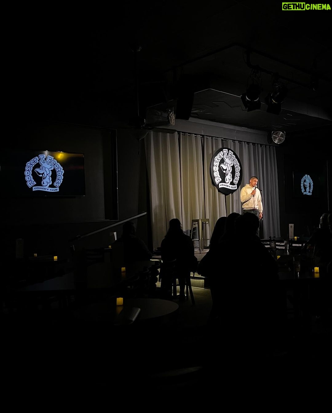 Joey Bragg Instagram - I said so many bad words while my grandpa sat front row. Thank you SO MUCH to @roostertf for an amazing weekend! Thanks to @stevesimeonecomedy and @frankiemcomedy for KILLING it every night. Thank you to the Bay Area for raising me and coming out to see my silly little shows. I LOVE COMEDY! Rooster T Feathers Comedy Club