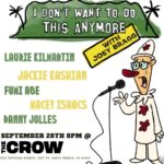 Joey Bragg Instagram - Joey Bragg (ABC, Disney) hosts his favorite funny friends for a night of commiserating about being in the industry, with a portion of tickets benefiting the WGA and SAG/AFTRA workers currently on strike! FEATURING: 🎭 Laurie Kilmartin @anylaurie16 🎭 Jackie Kashian @jackiekashian 🎭 Danny Jolles @DannyJolles 🎭 Macey Isaacs@maceyisaacs 🎭 Fumi Abe @thefumiabe 🗓️  Sept 28, 2023 ⏰  8:00 PM 📍 @crowcomedy 🚗  FREE PARKING in our home @bergamotsantamonica Ⓜ️  Located directly at the 26th Street/Bergamot Station Metro Stop 🛑  24/7 security guard on site 🎟 Ticket Links in Bio or at CrowComedy.com #standup #entertainmentindustrysecrets #entertainmentindustryadvice #comedians #crowdwork #comediansofinstagram #comedyvideos #standupcomedyshows #standupcomedy #liveentertainment #seesantamonica #santamonica #losangeles #thingstodo #thingstodoinlosangeles #thingstodoinsantamonica #shoplocal #smallbusiness #smallbusinessowner #womanowned The Crow
