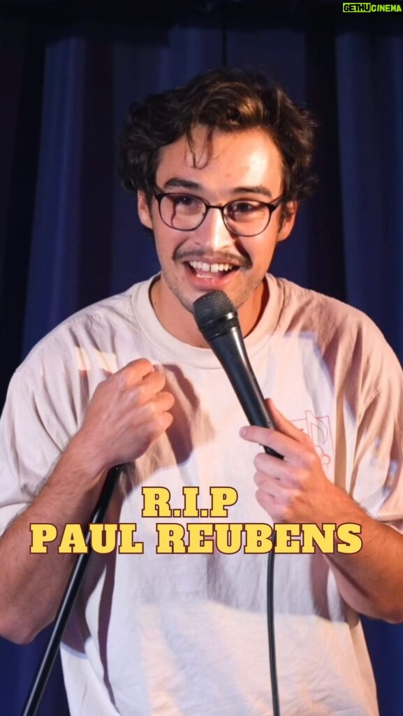 Joey Bragg Instagram - R.I.P Paul Reubens . . . @originaldavidjackson - 🎥 #PaulReubens #PeeweeHerman #StandUp #Comedy #StandUpComedy #JoeyBragg #DisneyChannel #GoneTooSoon #SelfPleasure #RIP