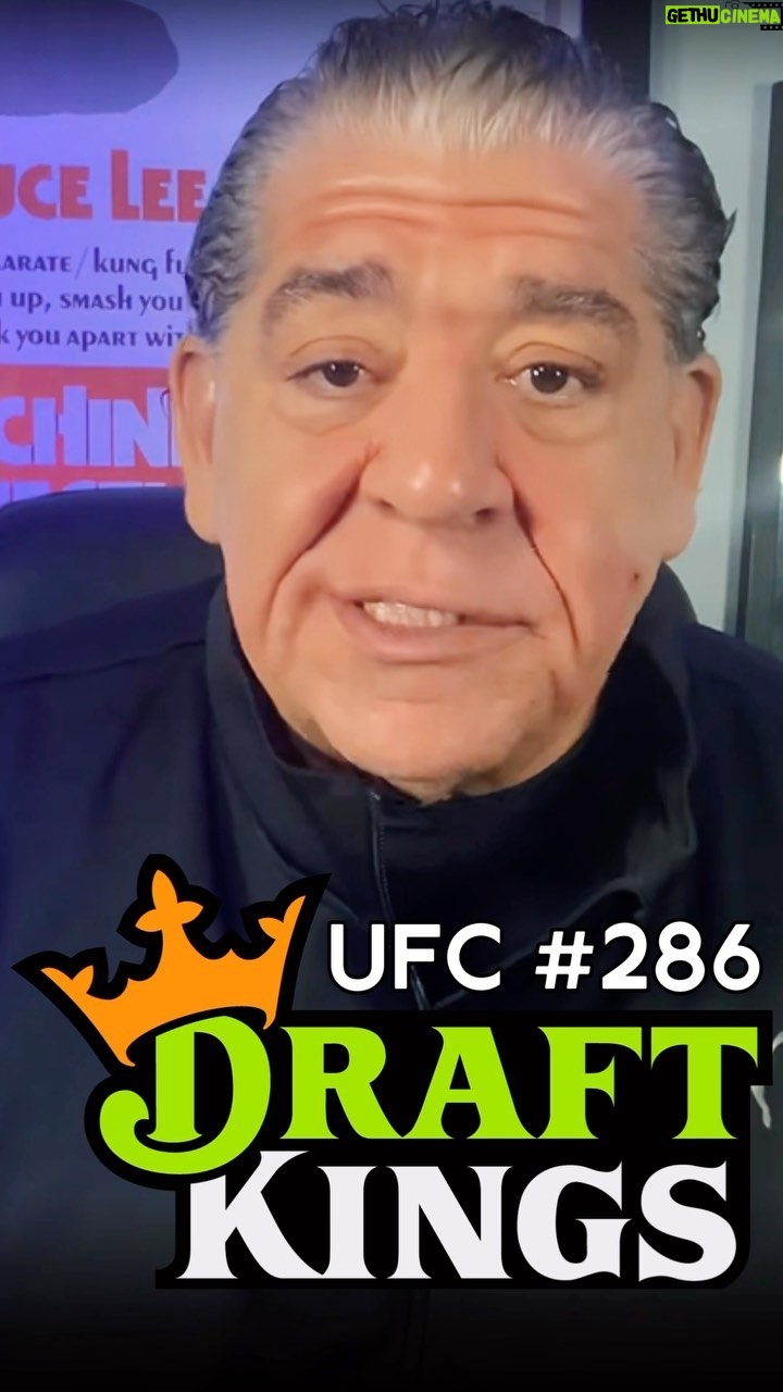 Joey Diaz Instagram - UFC 286 Picks with @madflavors_world