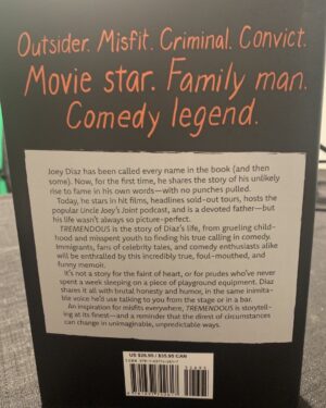 Joey Diaz Instagram - It’s getting closer…. April 23rd is around the corner…. Order on Amazon. Com or Thriftbooks.com….. free shipping…. Love ya!!!
