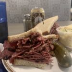 Joey Diaz Instagram - A little Pastrami sandwich from the Pickled Herring on a cold gloomy day…. Jewish gangsters…. You won’t see Kanye in here!!!