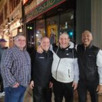Joey Diaz Instagram - 8th grade savages get together again…. Affuso, Chucky Mc, Luis and Uncle Joey