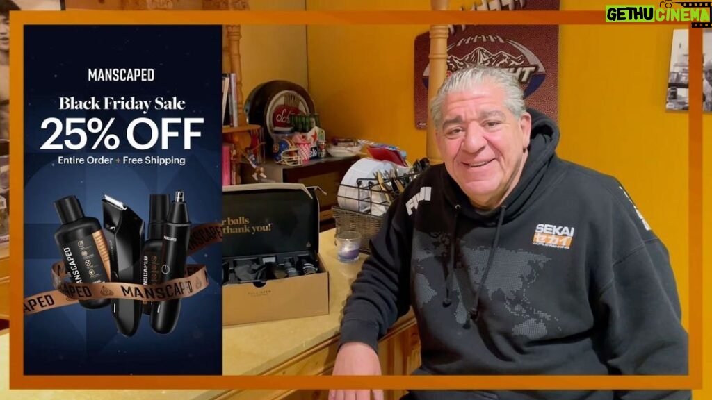 Joey Diaz Instagram - Happy Thanksgiving…. Enter code DIAZ for 20% OFF at @manscaped… Your Balls will Thank You!