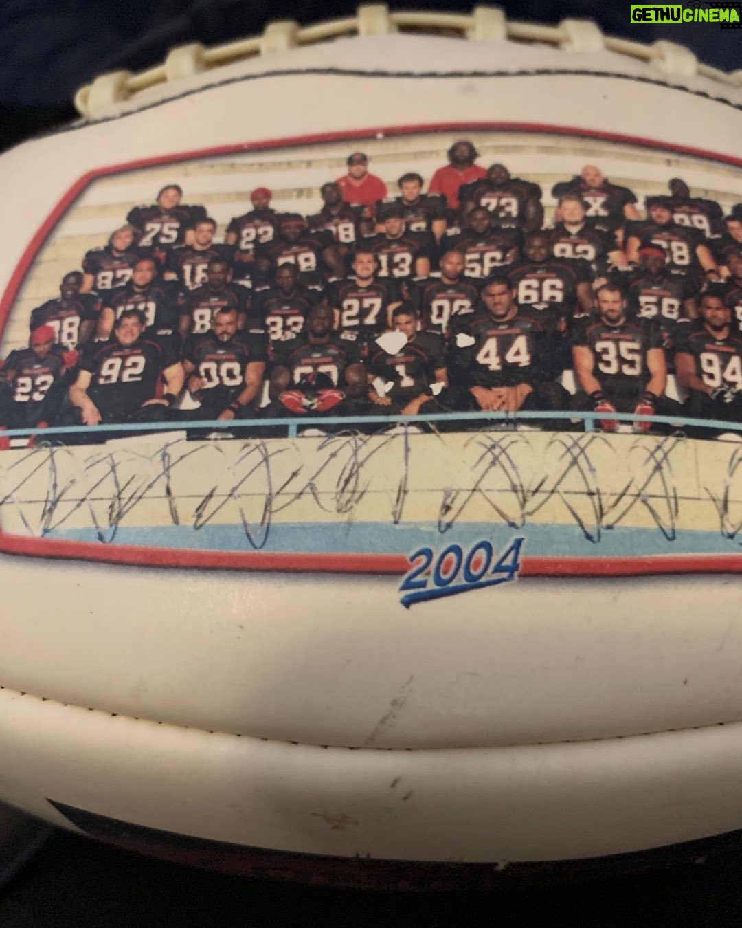 Joey Diaz Instagram - Gameball….. from The Longest Yard…… love ya!!!