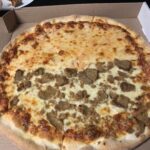 Joey Diaz Instagram - Carlo’s pizza ….. tremendous!!!! Extra cheese and meatballs…. Jersey pizza…. The goods!
