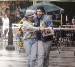 Joey Diaz Instagram - That time I was a magazine model in Seattle…… long time ago….