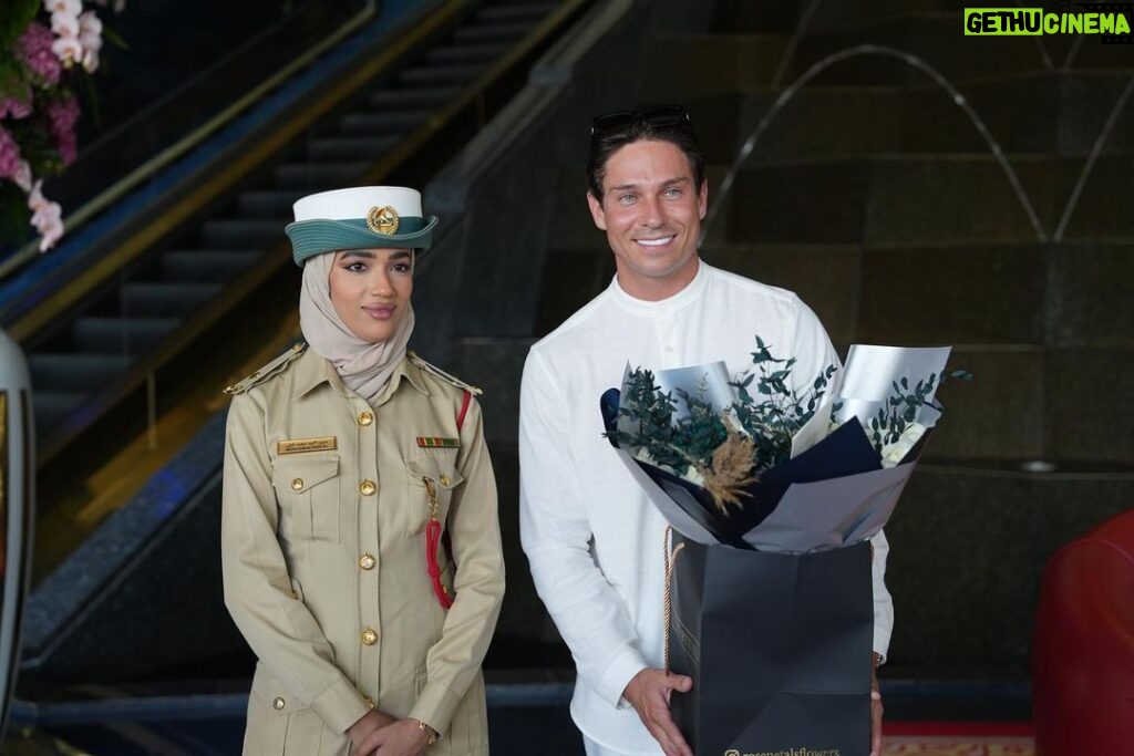 Joey Essex Instagram - At the worlds most luxurious hotel Burj Al Arab I met up with the Dubai Government. They told me Dubai is now my home. Thank you to Mahmoud Al Burai & Shahab Ahmed Alsaadi for everything you have put in place for me and dubai police / dubai tourism board / dubai media for getting in touch and taking time to meet me and giving me the warmest welcome to their beautiful country. Happiness is the way forward. Inshallah 🙏✨ Burj Al Arab, Dubai