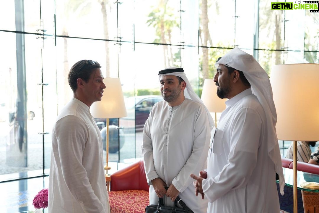 Joey Essex Instagram - At the worlds most luxurious hotel Burj Al Arab I met up with the Dubai Government. They told me Dubai is now my home. Thank you to Mahmoud Al Burai & Shahab Ahmed Alsaadi for everything you have put in place for me and dubai police / dubai tourism board / dubai media for getting in touch and taking time to meet me and giving me the warmest welcome to their beautiful country. Happiness is the way forward. Inshallah 🙏✨ Burj Al Arab, Dubai