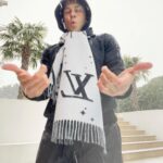 Joey Essex Instagram – Have you ever seen snow on palm tree’s before? 🥶❄️🌴