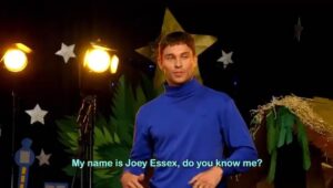 Joey Essex Instagram - 😁🎄 @WWYKidDo 
Sunday 23rd Dec at 7pm on ITV
#WhatWouldYourKidDo