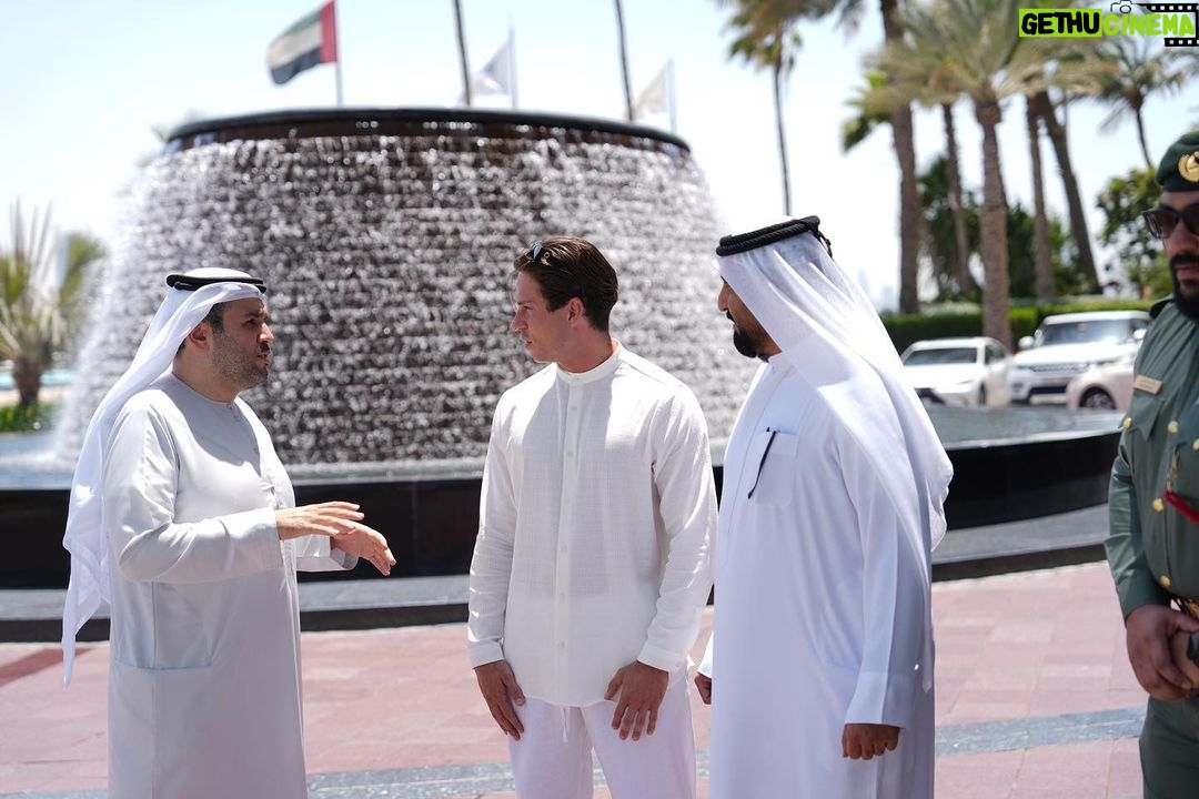 Joey Essex Instagram - At the worlds most luxurious hotel Burj Al Arab I met up with the Dubai Government. They told me Dubai is now my home. Thank you to Mahmoud Al Burai & Shahab Ahmed Alsaadi for everything you have put in place for me and dubai police / dubai tourism board / dubai media for getting in touch and taking time to meet me and giving me the warmest welcome to their beautiful country. Happiness is the way forward. Inshallah 🙏✨ Burj Al Arab, Dubai
