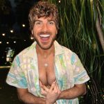 Joey Graceffa Instagram – guess my bra size 🤭🥥