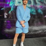 Joey Graceffa Instagram - Styled like a BOSS. 💧Thank you to @boss for having me drop in for their Miami fashion show. This outfit is to dive for. 🤭💙 #BeYourOwnBOSS
