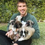 Joey Graceffa Instagram - oops I did it again 😳🐶 find out how I ended up rescuing these little guys at the link in bio!