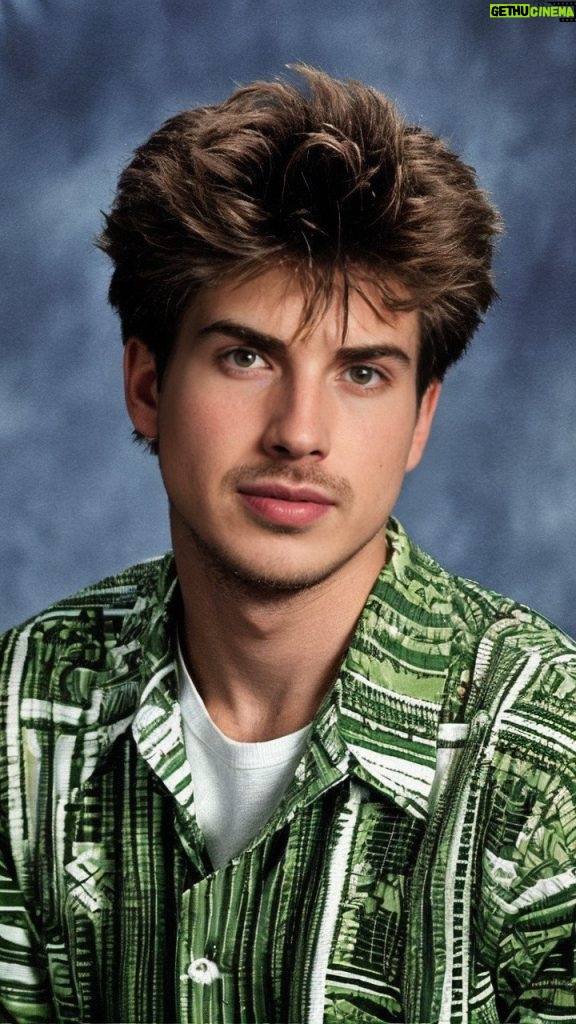 Joey Graceffa Instagram - honestly 90’s Ai gives great hair inspo 😝 also do any even look like me?