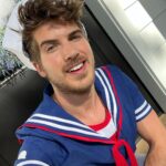 Joey Graceffa Instagram - photo dump of my hair before I do somethin crazy 💇🏻‍♂️ should I get a mullet?