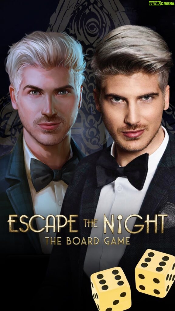 Joey Graceffa Instagram - let's play a game... 🎲😈 your invitation to join the cast of #EscapeTheNight is here! pre-order now at the link in bio✨