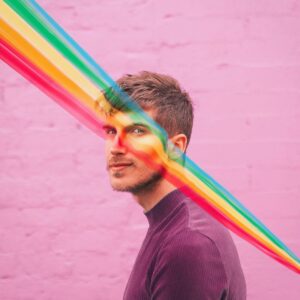 Joey Graceffa Instagram - not to be gay but I really love being gay 🌈 happy pride!! 📸 @escapingyouth Let’s make the comment section a rainbow ❤️🧡💛💚💙💜