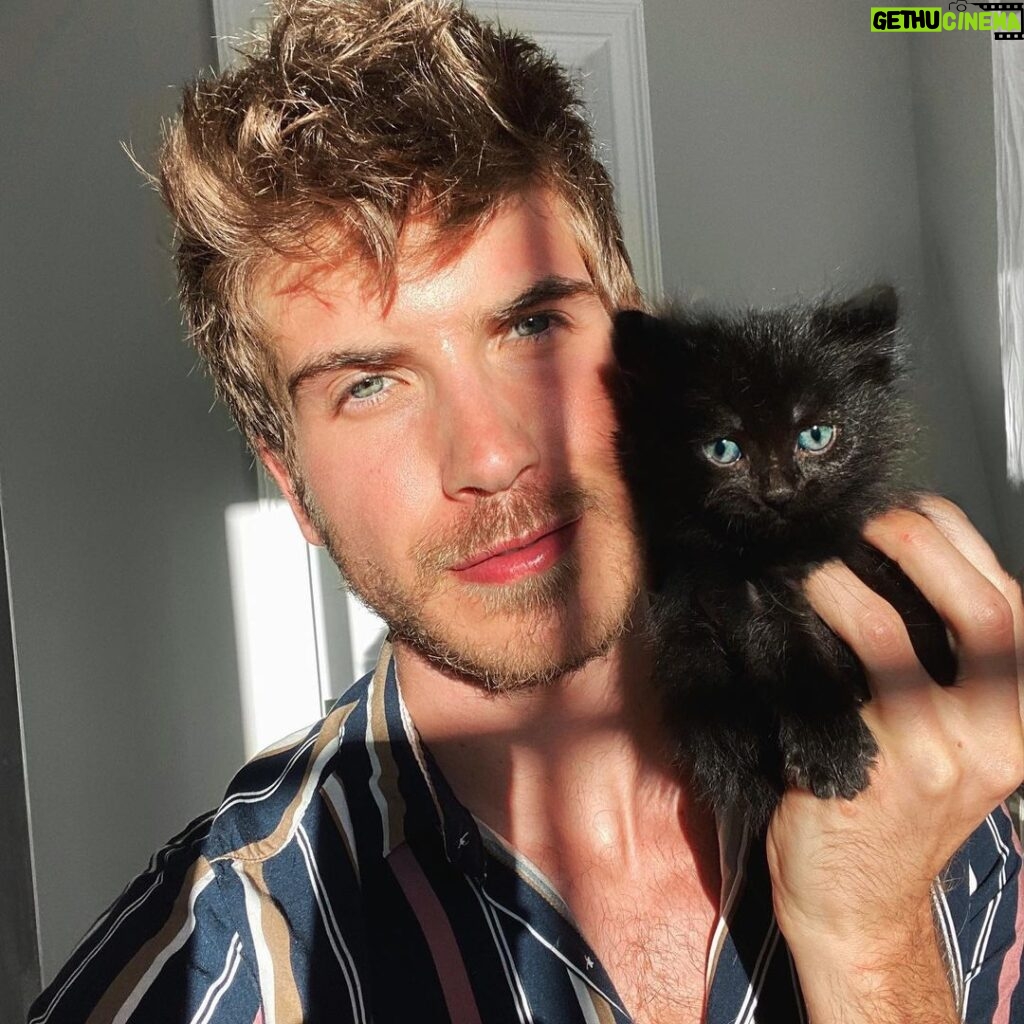Joey Graceffa Instagram - Sabrina and Salem could NEVER 🌙 cast a spell in the comments 😼✨
