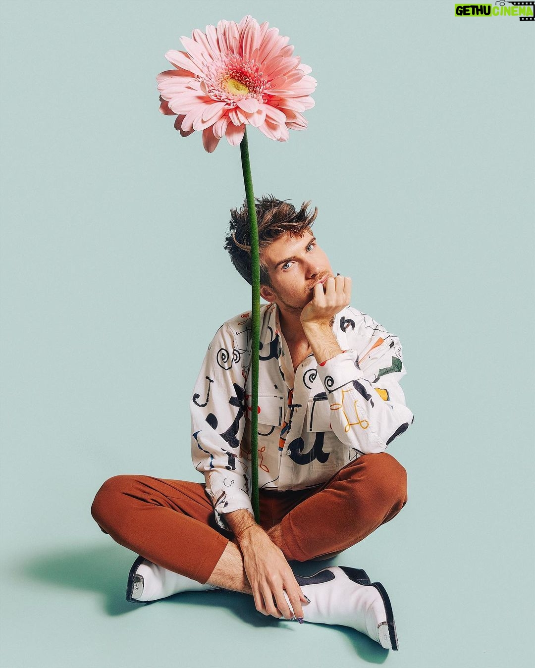 Joey Graceffa Instagram - don’t wait for a man to bring you flowers, plant your own damn garden. 🌷 drop a flower bomb in the comments to brighten someone’s day 🌺🌸🌻💐🌷🌼🌹