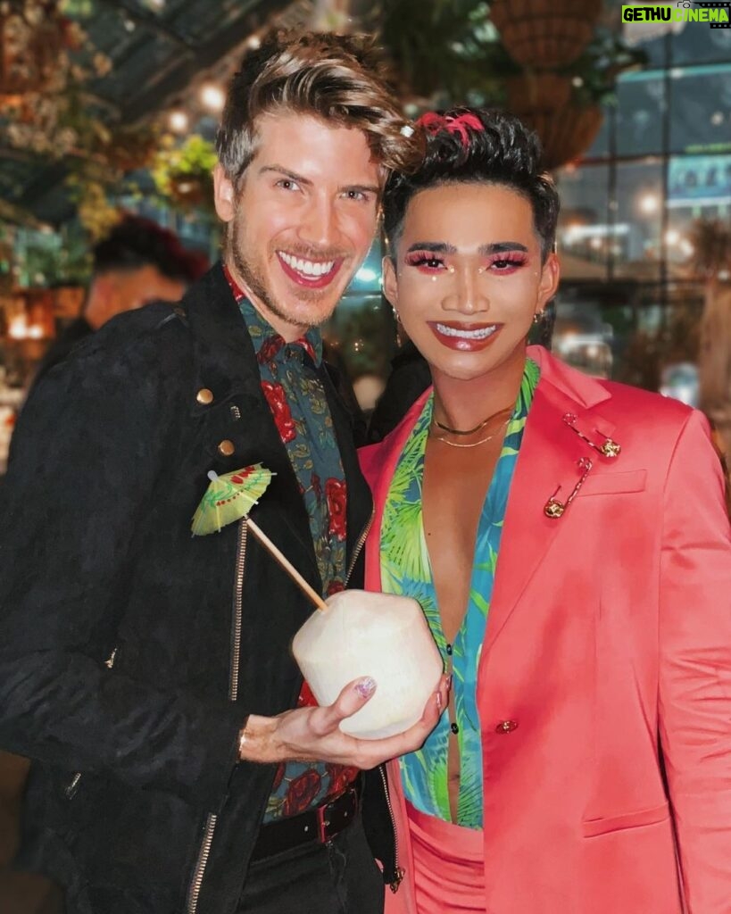 Joey Graceffa Instagram - say aloha to this BAD 👏 BITCH 👏 ENERGY. 👏 congrats to the iconic @bretmanrock on his sickening #JUNGLEROCK palette.