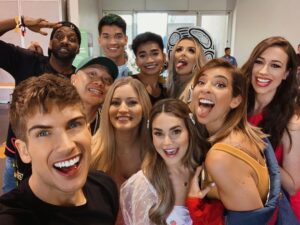 Joey Graceffa Instagram - WE ARE ALL STARS ✨⭐️💫 @EscapeTheNight is finally here and omg...the feels...I’m so grateful for this bunch of amazing people. And a big thank you to the fans, this is all for you. 💖 Epsiode 1 is now available for free + ep 2 is avail if you have a @youtube premium account. New episodes every Wednesday at 11am PST....GO BINGE! Link in bio 🎉