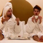 Joey Graceffa Instagram - while WORLD WAR 3 brews online....we’re here ☕️ tag someone you wanna spill the tea with 😂