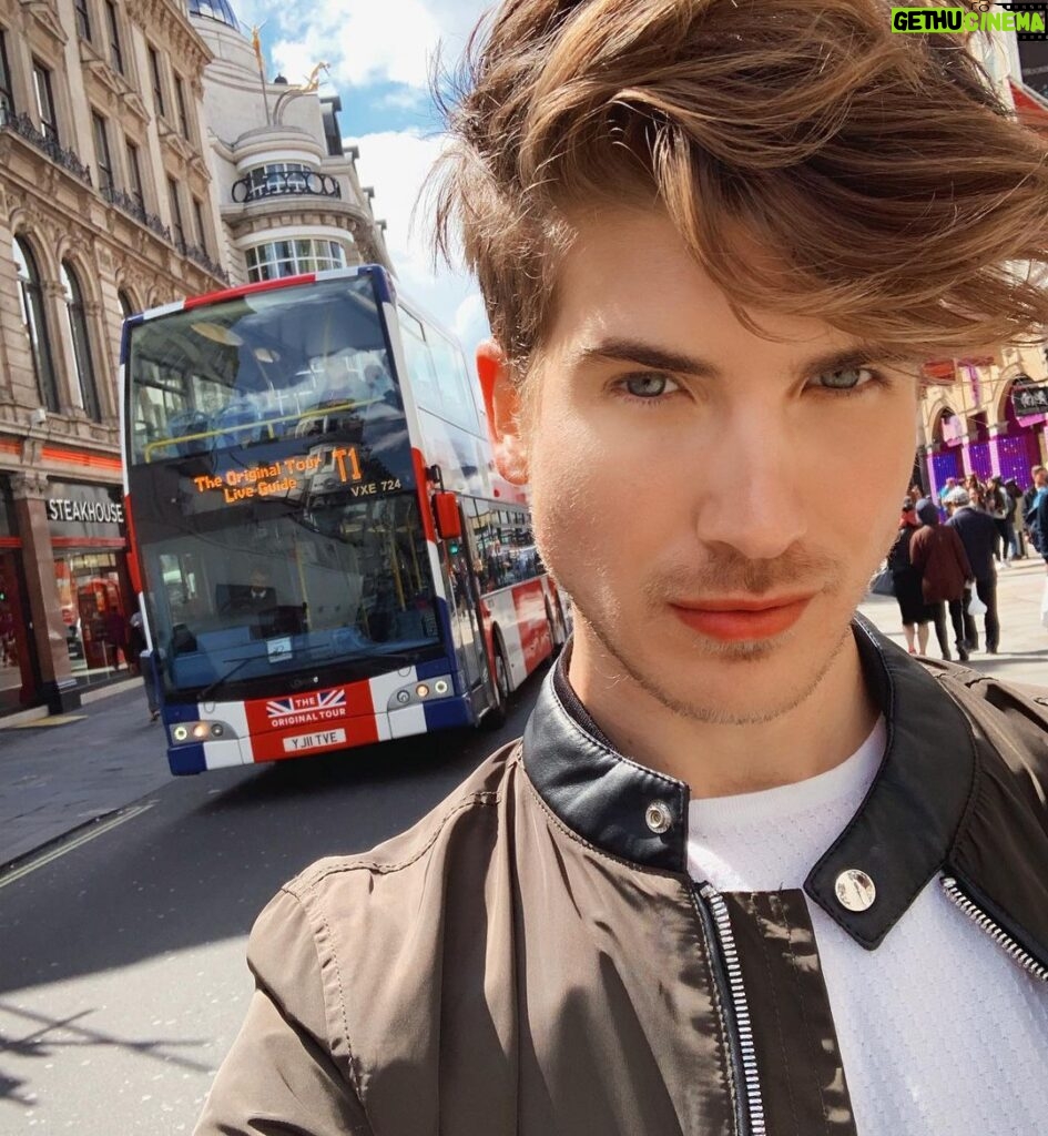 Joey Graceffa Instagram - So many girls are getting thrown under the bus, i thought I’d just stand in front of one myself. London, United Kingdom