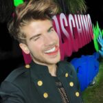 Joey Graceffa Instagram – swipe through to see me evolve into an insta thot 😩 how’d I do? 💯 had so much fun last night at the #MOSCHINOxTHESIMS party! @thesims #ad