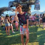 Joey Graceffa Instagram – Coachella Day 1 lewk ⭐️