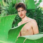 Joey Graceffa Instagram - double tap if I should post the one without the leaf next 🍃👀🌋🌺