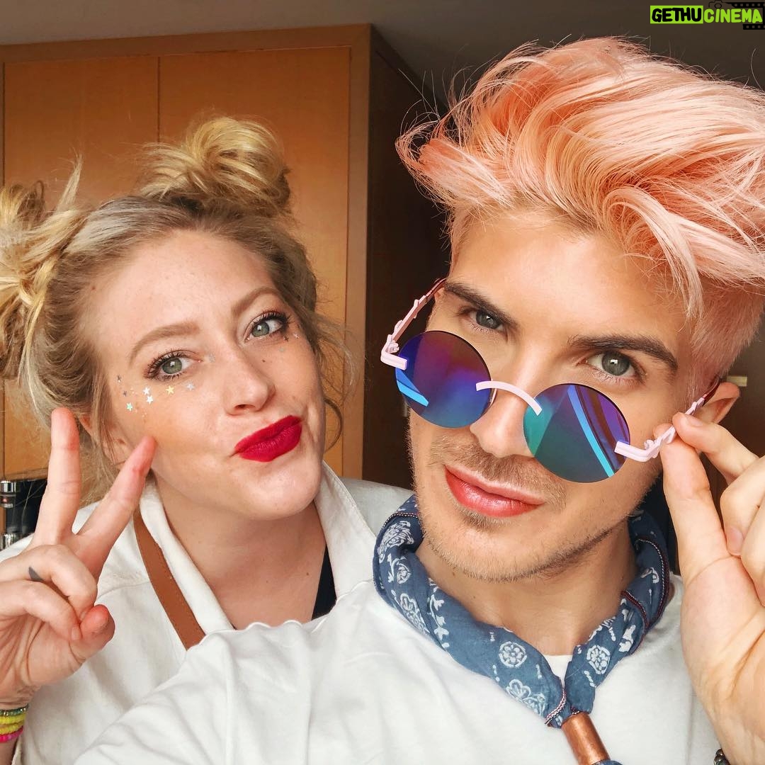 Joey Graceffa Instagram - Happy Birthday @hkcameraface aka Wigsworth! 💖 You never fail to make me laugh! Thanks for being such a great friend & travel companion! Go show her some birthday love 🎂 @mo_tokyo
