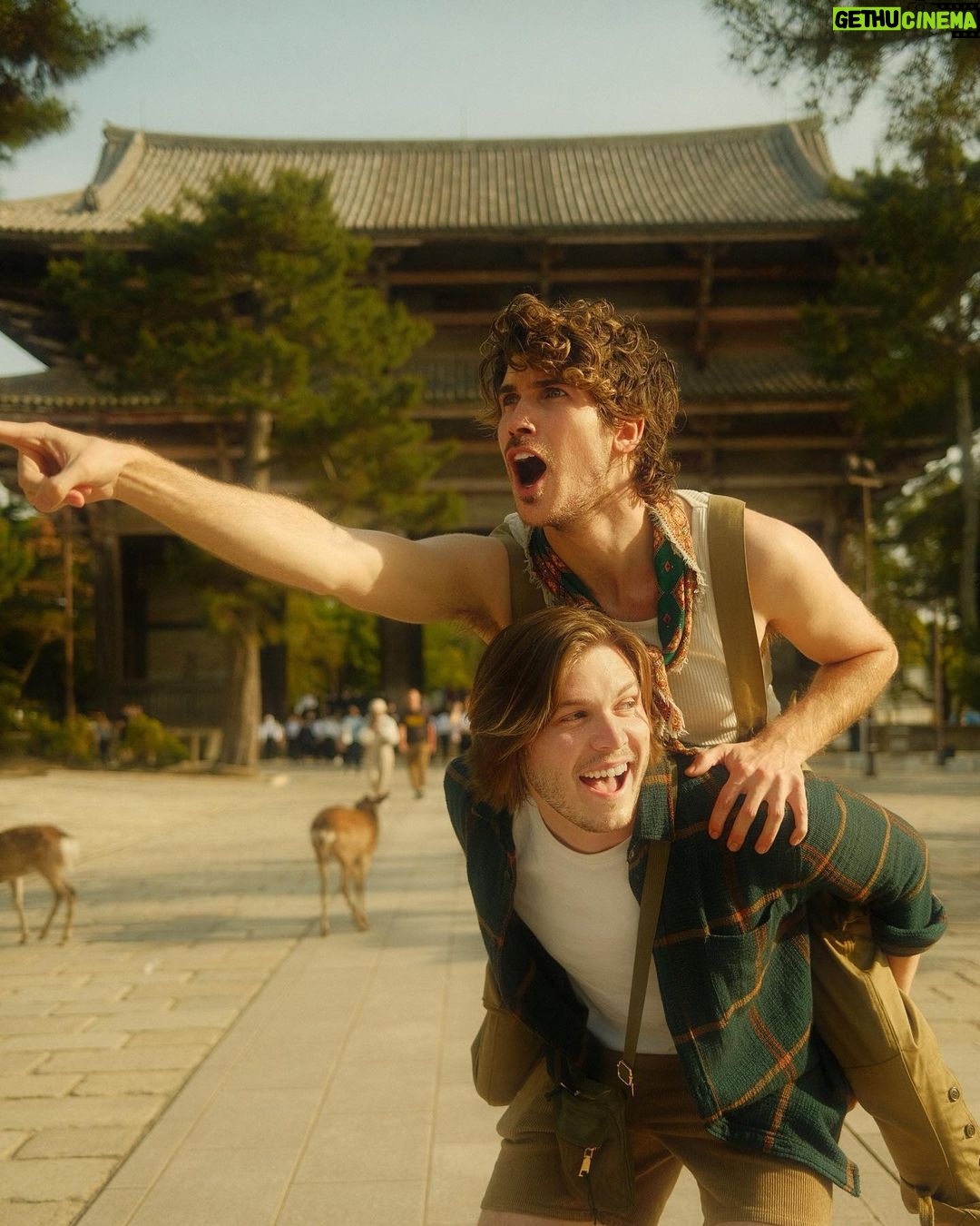Joey Graceffa Instagram - Lost in Japan's magic, but found in the love of my friends. ❤️